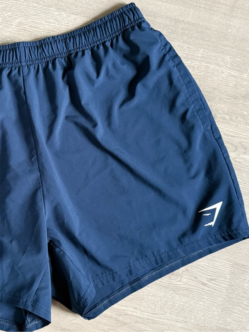 Gymshark Arrival 5” Shorts Men’s XL Navy Blue Athletic Running